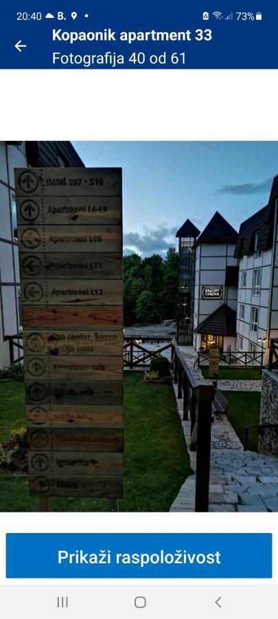 Apartman Kraljevi Cardaci Sadikovic Sa Garazom Kopaonik Exteriör bild